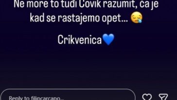 FILIP CAR SE OPROSTIO NA MREŽAMA! Emotivna poruka ZABRINULA FANOVE, evo šta se dešava! (FOTO)