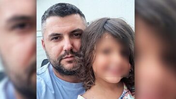 Snimak susreta rijaliti igrača Asmina Durdžića i ćerke Nore