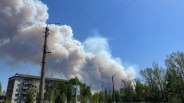 Požar kod Novog Goražda još nije pod kontrolom, sumnja se na ljudski faktor