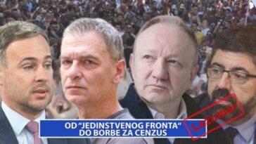 LAŽOMER: Od “jedinstvenog fronta“ do borbe za cenzus (VIDEO)