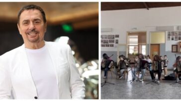 Pesmu “Bre gidi džanum” Dragana Kojića Keba svira orkestar harmonika OŠ “Aleksa Šantić” iz Ugljevika