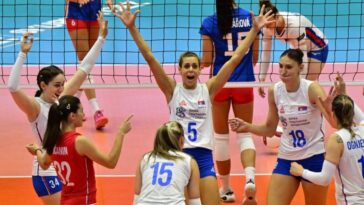 Srbija održala perfektan skor na Evropskom prvenstvu