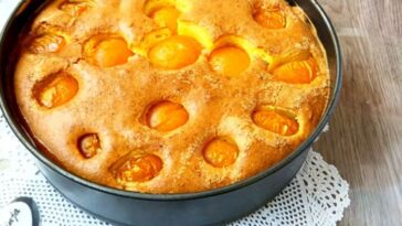 KOLAČ SA ŠLJIVAMA KOJI SE TOPI U USTIMA: Vazdušast biskvit i sočno voće savršena su kombinacija (RECEPT)